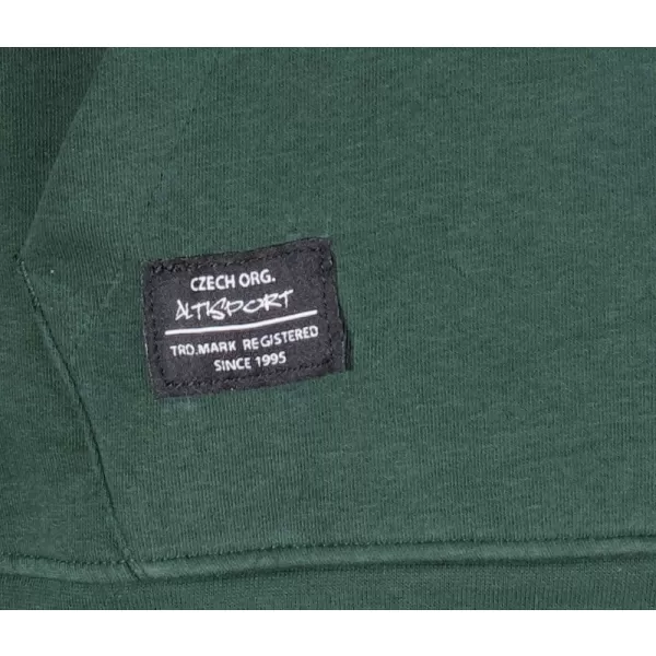  Pánska mikina ALTISPORT NP/ALMST44001 BOTTLE GREEN 