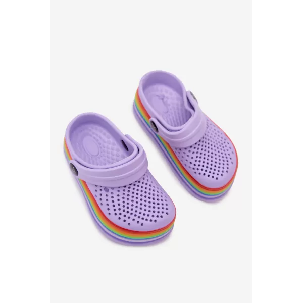  Detské šľapky BOTO D2016/D2015 PURPLE 