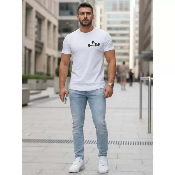  Pánske tričko DSTREET NX5086R BIELA 