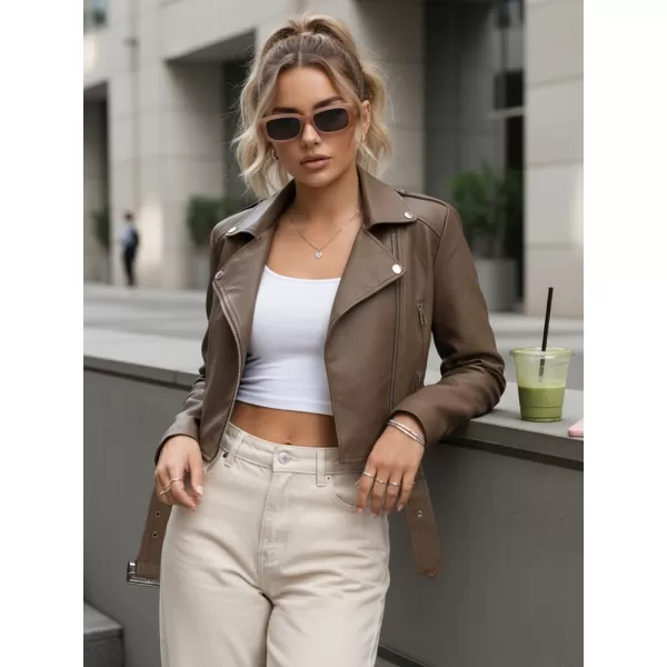  Dámska bunda DSTREET TY5673 HNEDÁ 