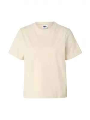 Dámske tričko URBAN CLASSICS TB8574-02903 WHITE SAND