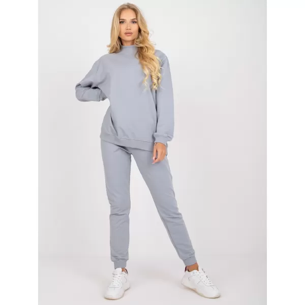  Dámska mikina BASIC FEEL GOOD AP-BL-A-R001 GRAY 