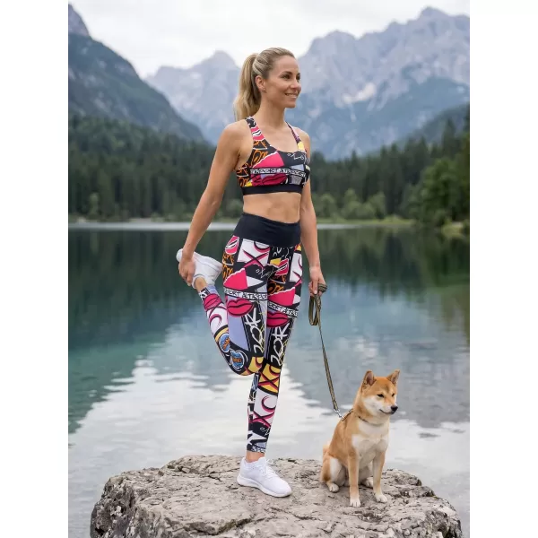  Dámske dlhé funkčné legíny premium (nové veľkosti) ALTISPORT VOJ/ALW041LEG05 ČIERNA 