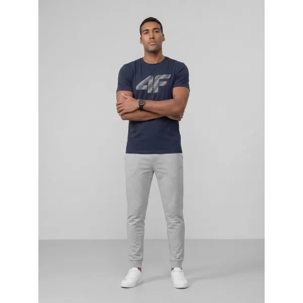  Pánske tričko 4F WMM00TTSHM3342 NAVY 