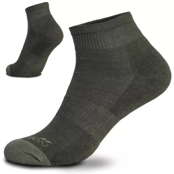  Ponožky PENTAGON LOW CUT SOCKS EL14013 OLIVE GREEN 