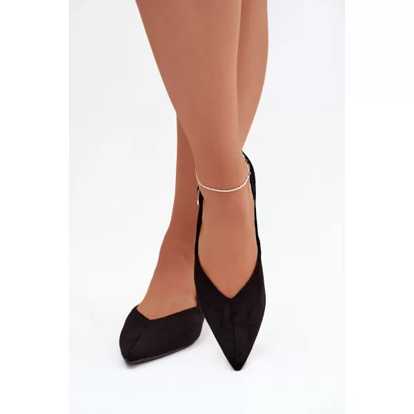  Dámske baleríny BOTO JH598/9755 BLACK 