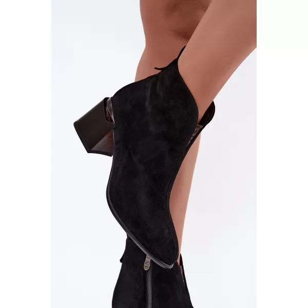  Dámske čižmy BOTO 26BT24-399 BLACK 