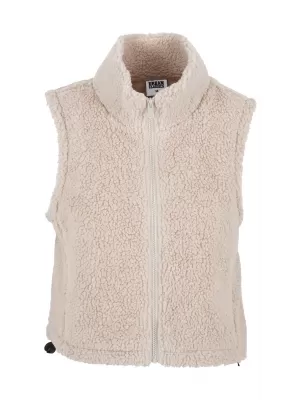 Dámska vesta URBAN CLASSICS TB7087-02903 WHITE SAND