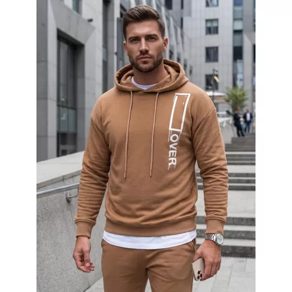  Pánska súprava DSTREET AX0684 KARAMELOVÁ 