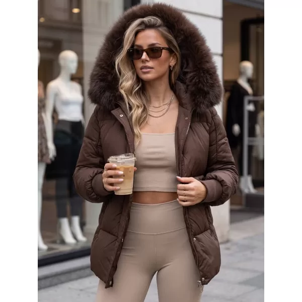  Dámska bunda DSTREET TY6004 HNEDÁ 