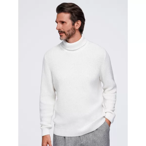  Pánsky rolák OMBRE OM-SWTN-0189 WHITE 