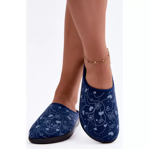  Dámske šľapky INBLU ET000041 MODRÁ 