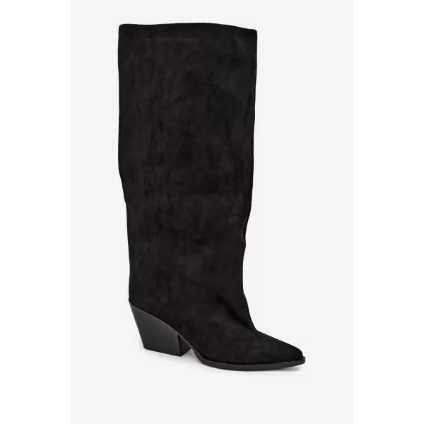  Dámske čižmy BOTO 2579A-1 BLACK 