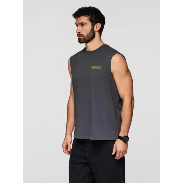  Pánske tričko OMBRE OM-TSTT-0243 GRAPHITE 