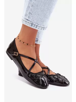 Dámske baleríny BOTO 6625-1 BLACK
