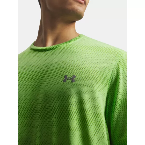  Pánske tričko UNDER ARMOUR VELOCITI SS 6009517-712 ZELENÁ 