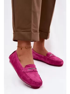 Dámske mokasíny S.BARSKI LR61-7029 FUCHSIA