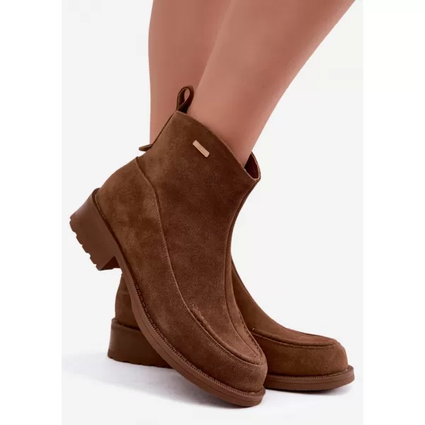  Dámske topánky BIG STAR SHOES UU274601 BROWN/BEIGE SHADOWS 