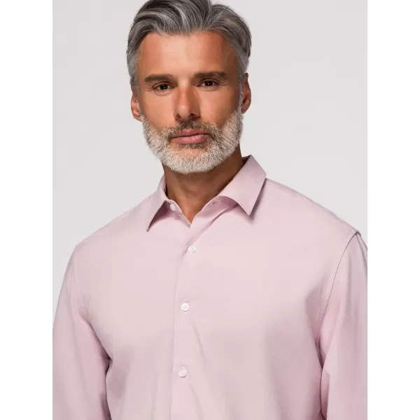  Pánska košeľa OMBRE OM-SHCS-0190 PASTEL PINK 
