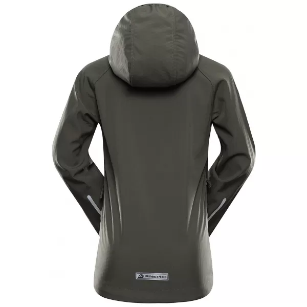  Detská softshellová bunda ALPINE PRO HOORO 2 MULLED BAZIL 