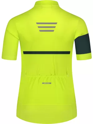 Dámsky cyklo dres NORDBLANC ENTHUSIAST NBSLF8084 ZELENÁ