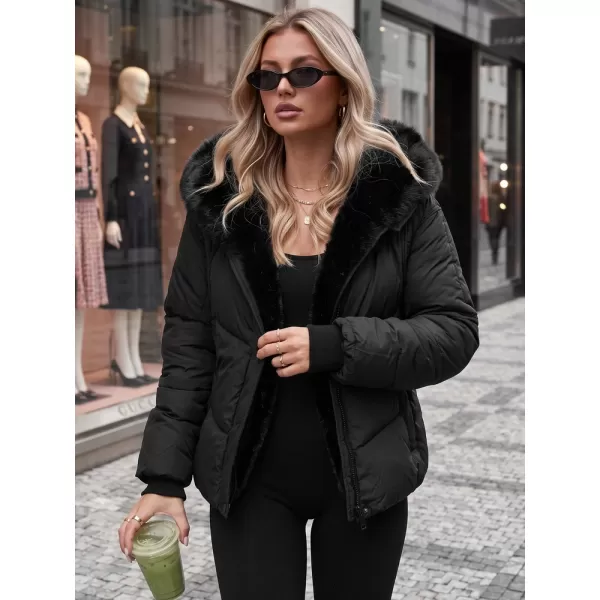  Dámska bunda DSTREET TY5982 ČIERNA 