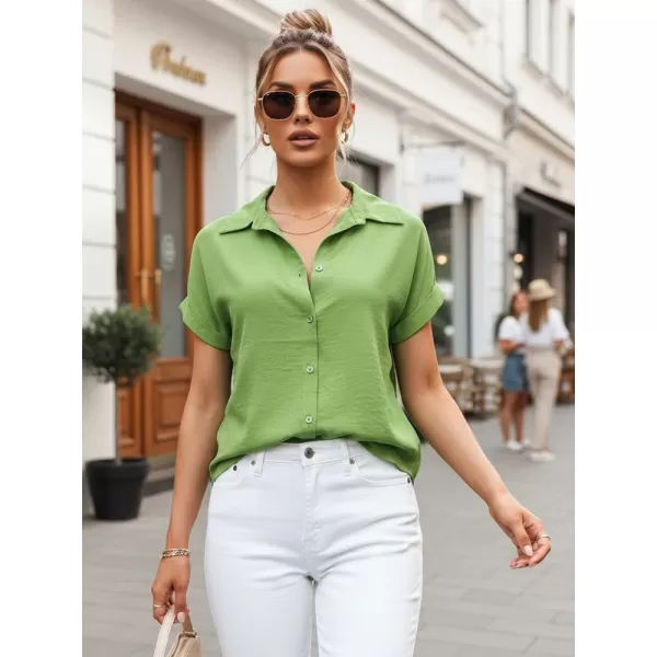  Dámska košeľa DSTREET DY0290 ZELENÁ 