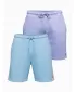 Pánsky set kraťas OMBRE Z129 LIGHT BLUE/LIGHT PURPLE