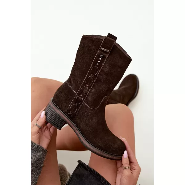  Dámske topánky BIG STAR SHOES UU274607 CHOCOLATE 