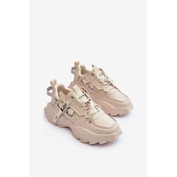  Dámske športové topánky GOE MM2N4015 BEIGE 