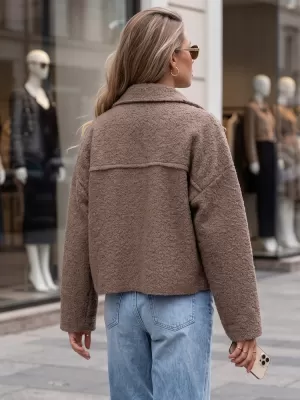 Dámska bunda DSTREET TY6060 BÉŽOVÁ
