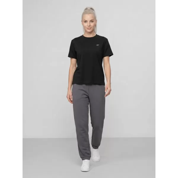  Dámske tričko 4F WMM00TTSHF3310 DEEP BLACK 
