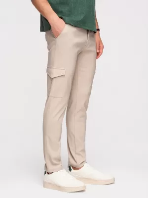 Pánske nohavice OMBRE P1515 BEIGE
