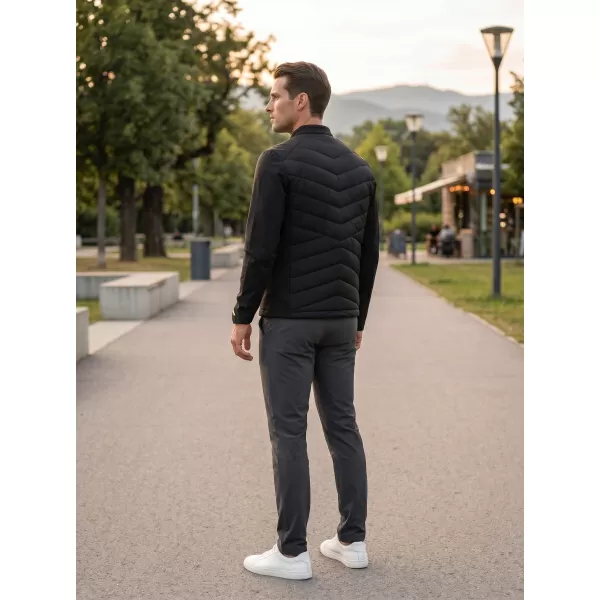  Pánska hybridná bunda MALFINI PREMIUM CROSS 555 ČIERNA 