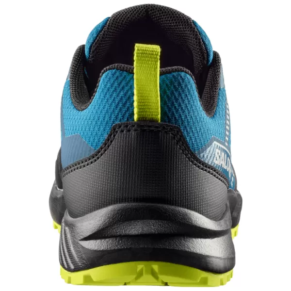  Detské topánky SALOMON OUTSCAPE WATERPROOF L49212500 MYKONOS BLUE/BLACK/ACID LIME 
