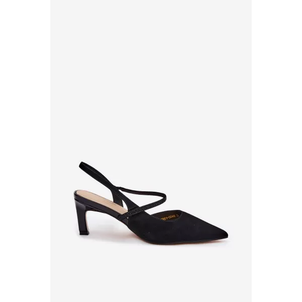  Dámske sandále D&A CR61-3048 BLACK 