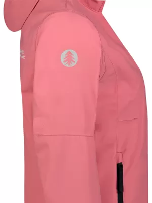 Dámska nepremokavá bunda NORDBLANC BOURNE NBSJL8317 RUŽOVÁ
