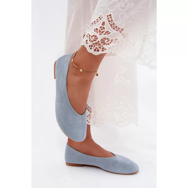  Dámske baleríny BOTO JH581 BLUE 