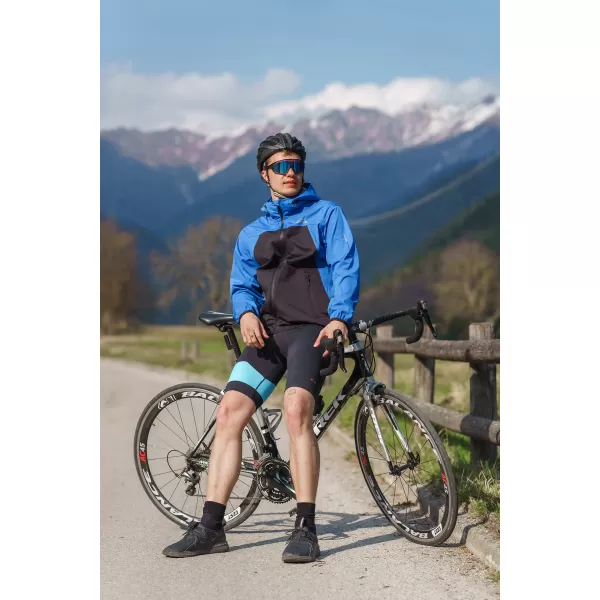  Pánska nepremokavá softshellová bunda NORDBLANC EXPEDITIOUS NBSSM8323 MODRÁ 