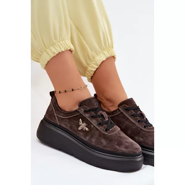  Dámske tenisky VINCEZA 41523 BROWN 
