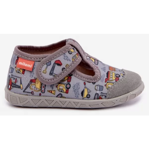 Detské šľapky MILAMI 112/BR-81 GREY 