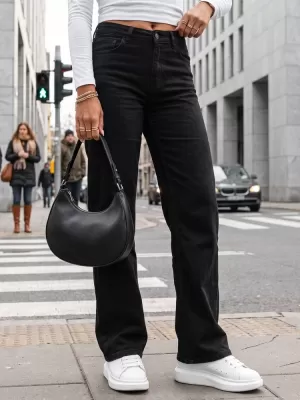 Dámske nohavice DSTREET UY3094 ČIERNA