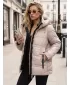 Dámska bunda DSTREET TY5951 BÉŽOVÁ