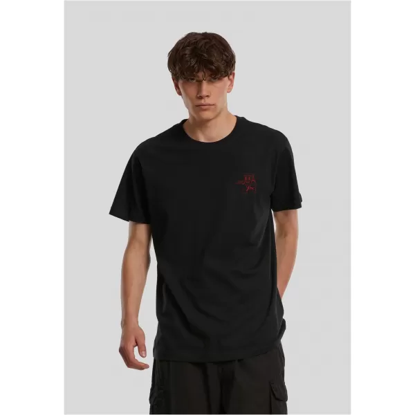  Pánske tričko URBAN CLASSICS TB9016-00007 BLACK 