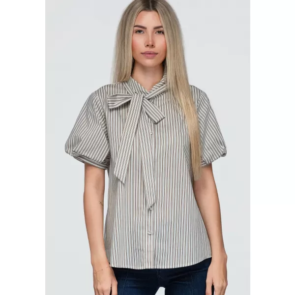  Dámska košeľa OMBRE OW-SH-E0067 BEIGE 