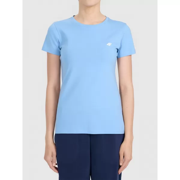  Dámske funkčné tričko 4F WAW25TFTSF1527 LIGHT BLUE 