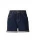 Dámske kraťasy URBAN CLASSICS TB8371 DARK BLUE WASHED