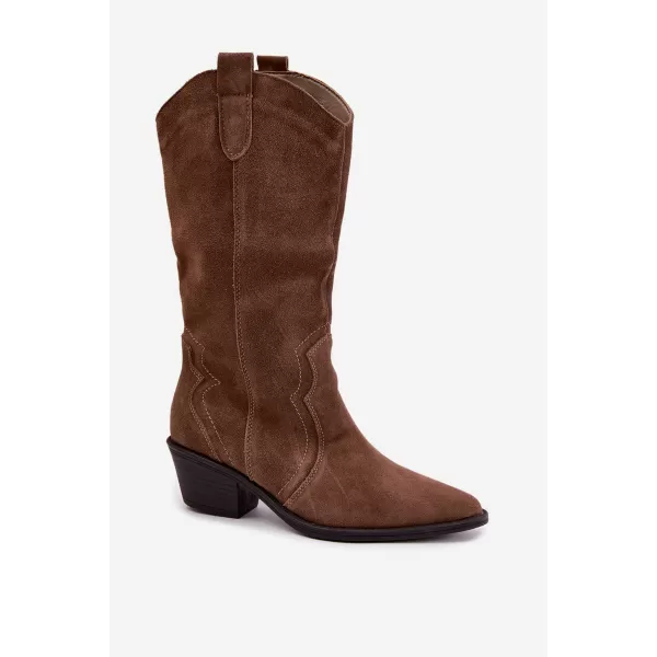  Dámske čižmy BOTO 5312 KHAKI 