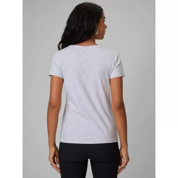  Dámske tričko 4F WMM00TTSHF2255 COLD LIGHT GREY MELANGE 