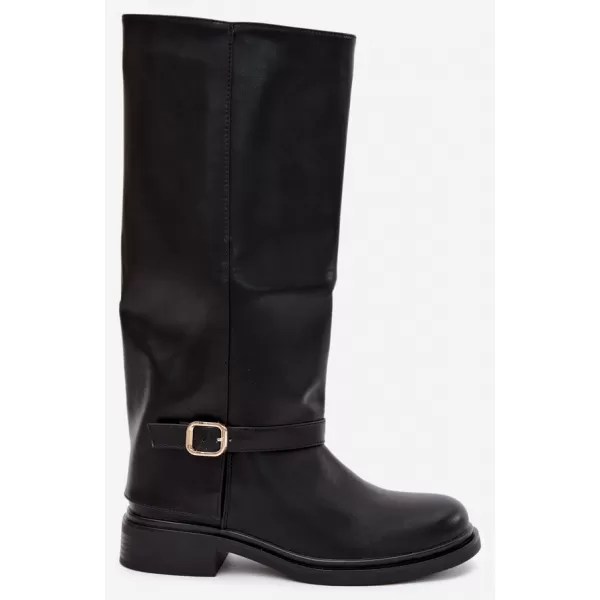 Dámske čižmy BOTO 5858 BLACK 